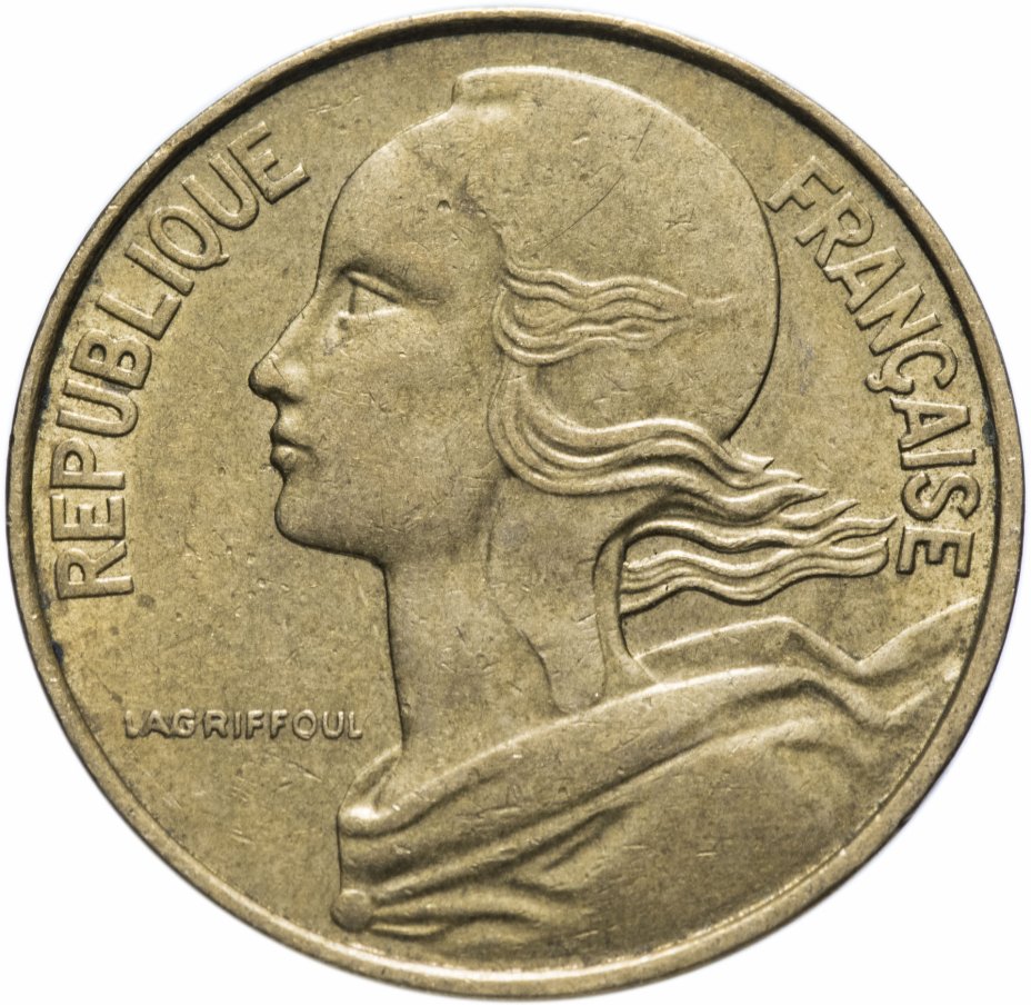 купить Франция 10 сантимов 1962-2001