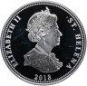 Купить Остров Святой Елены 25 пенсов 2013 "Битва под Аустерлицем"