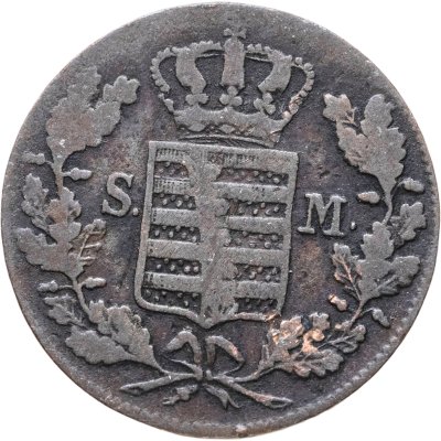 купить Германия, Саксен-Мейнинген 2 пфеннига 1842