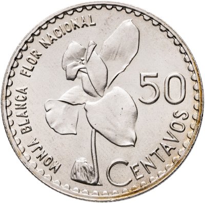купить Гватемала 50 сентаво (centavos) 1962