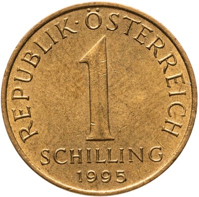 купить Австрия 1 шиллинг (shilling) 1995