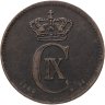 Купить Дания 2 эре (ore) 1883