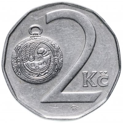 купить Чехия 2 кроны 1994
