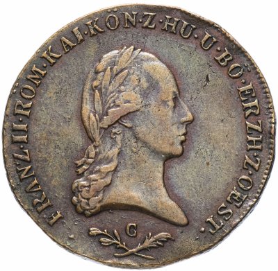 купить Австрия 6 крейцеров 1800 С