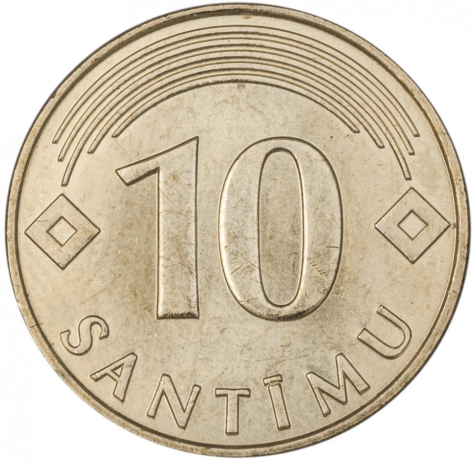 купить Латвия 10 сантимов 2008