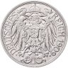 Купить Германия 25 пфеннигов (pfennig) 1909 А