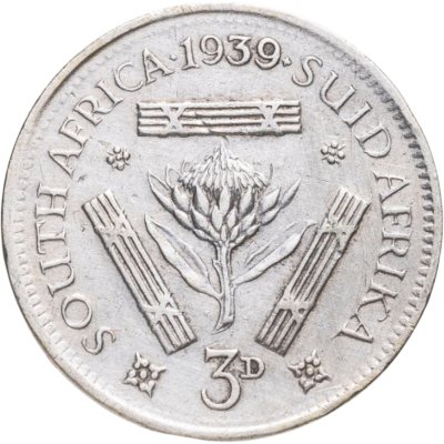 купить ЮАР 3 пенса (pence) 1939