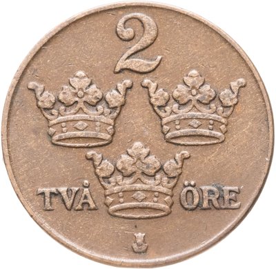 купить Швеция 2 эре (ore) 1940