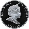 Купить Острова Кука 1 доллар (dollar) 2011 "Элизабет Тейлор"