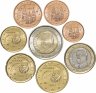 Купить Испания набор монет евро 2007 (8 штук)