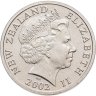 Купить Новая Зеландия 5 долларов (dollars) 2002 дельфин Гектора