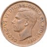 Купить Австралия 1/2 пенни (penny) 1951 Точка после "PENNY"