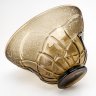 Купить Ваза дымчатого оттенка в стиле Art Deco, украшенная абстрактным геометрическим декором, стекло, травление, Daum, Франция, 1920-1930 гг.