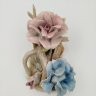 Купить Статуэтка "Цветы на ветке", фарфор, роспись, Cluj-Napoca Porcelain, Румыния, 1974-1990 гг.