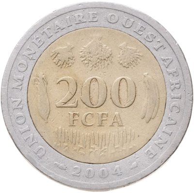купить Западная Африка (BCEAO) 200 франков (francs) 2004