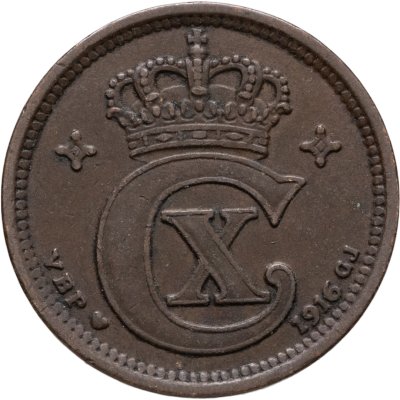 купить Дания 2 эре (ore) 1916