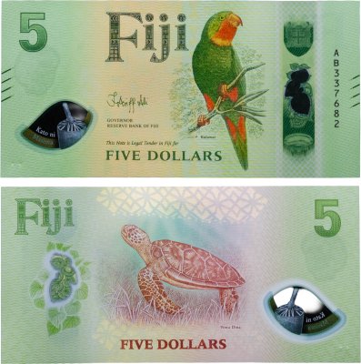 купить Фиджи 5 долларов 2026 года P-125