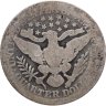 Купить США 25 центов (квотер, 1/4 доллара, quarter dollar) 1902 Без отметки монетного двора
