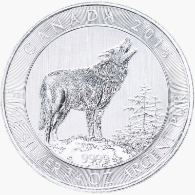купить Канада 2 доллара (dollars) 2015 Серый волк - Вой волков