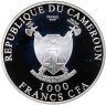 Купить Камерун 1000 франков 2011 «Бабочка»
