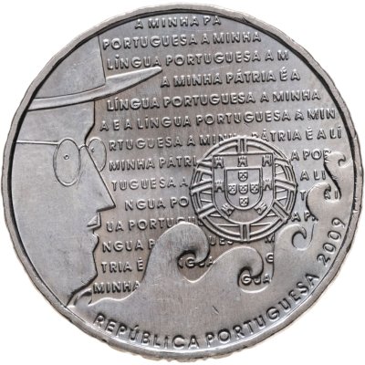 купить Португалия 2,5 евро 2009 "Португальский язык"