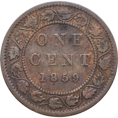 купить Канада 1 цент (cent) 1859
