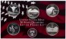Купить США годовой набор квотеров 2007 "Штаты" (5 монет) серебро