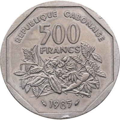 купить Габон 500 франков (francs) 1985
