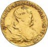Купить жетон 1739 года слава империи, золото