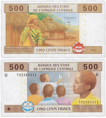 купить Камерун 500 франков 2002