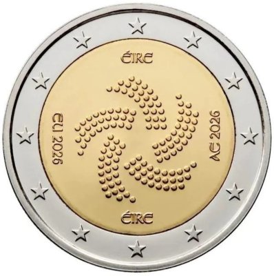 купить Ирландия 2 евро 2026 "Председательство Ирландии в Совете ЕС"