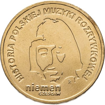 купить Польша 2 злотых 2009 "История польской музыки - Чеслав Немен"