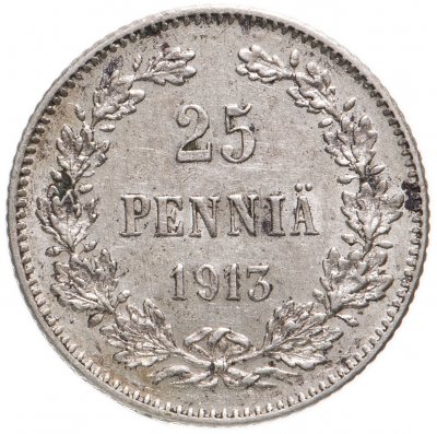 Купить 25 пенни (pennia) 1913 S