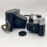 Купить Фотоаппарат плёночный "Зенит Е" с объективом "Индустар 50-2" в кофре, металл, стекло, кожа, Красногорский механический завод (КМЗ), СССР, 1981 г.