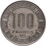 Купить Республика Конго 100 франков (francs) 1975