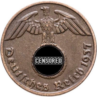 купить Германия (Третий рейх) 1 рейхспфенниг (reichspfennig) 1937 A