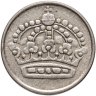 Купить Швеция 25 эре (ore) 1953