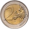 Купить Франция 2 евро (euro) 2017 "25 лет Розовой ленте (компания против рака груди)"