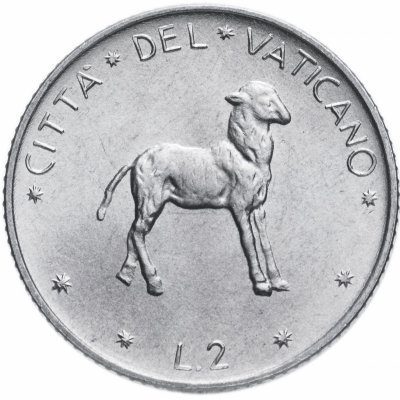 купить Ватикан 2 лиры 1976