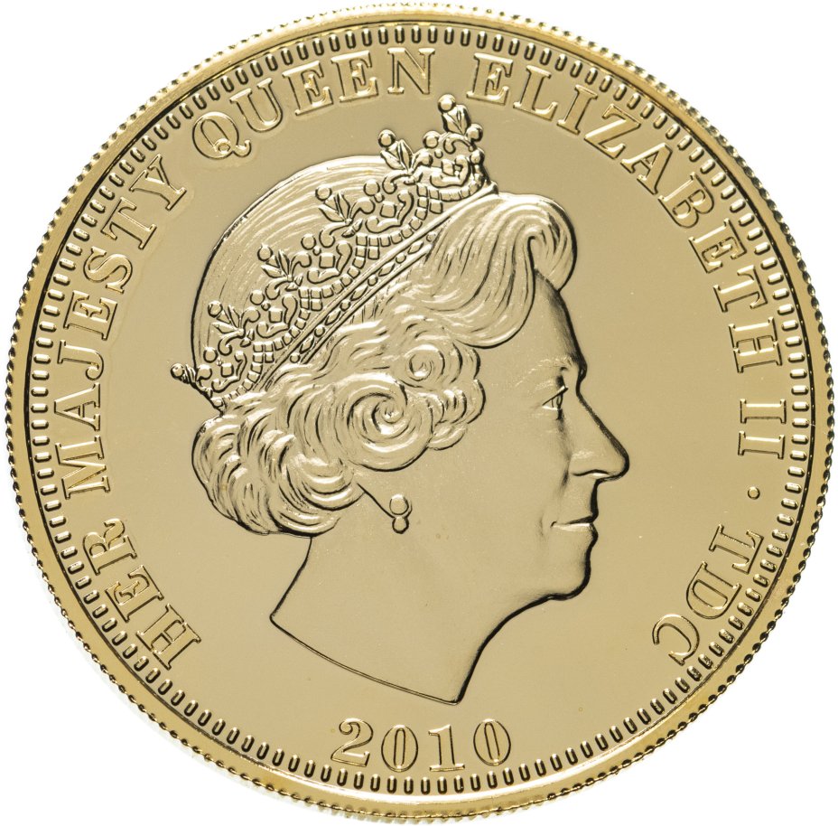 купить Тристан-да-Кунья 1 крона 2010 "Коронация Ее Величества Королевы Елизаветы II"