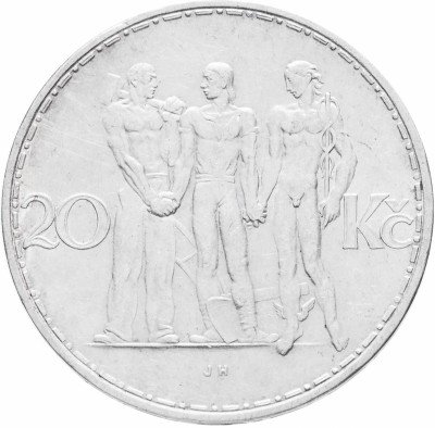 купить Чехословакия 20 крон 1933