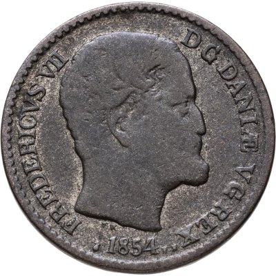 купить Дания 4 скиллинга ригсмонт (скиллинга-ригсмёнт, skilling rigsmont) 1854