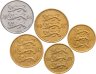 Купить Эстония набор из 5 монет 5, 10, 20, 50 сентов 1991-2004