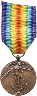 купить Бельгия союзническая медаль «За победу в 1 Мировой войне»