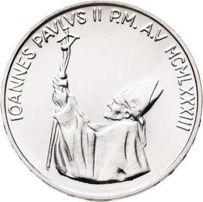 купить Ватикан 1000 лир (lire) 1983 "Сотворение мира"