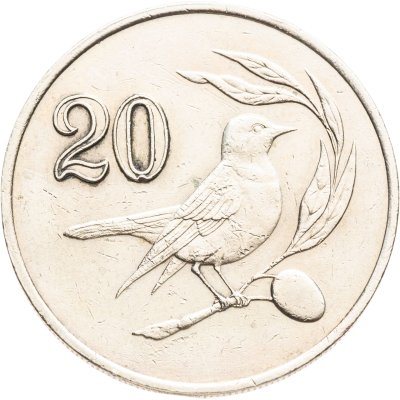 купить Кипр 20 центов (cents) 1985