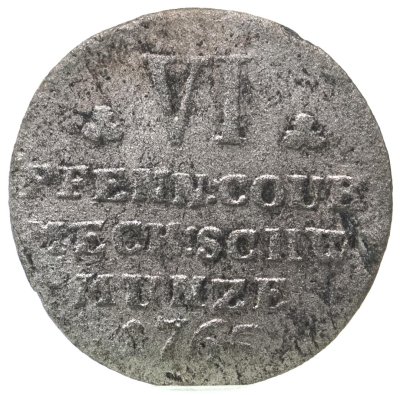 купить Германия, Мекленбург-Шверин 6 пфеннигов 1765
