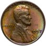 Купить США 1 цент (cent) 1957 "Линкольн, пшеничный цент (Wheat Penny)"