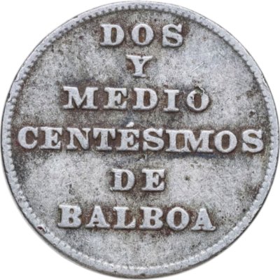 купить Панама 2 1/2 сентесимо (centesimos) 1929