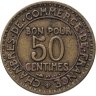 Купить Франция 50 сантимов (centimes) 1922
